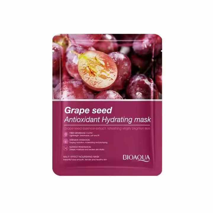 Bioaqua Grape Seed Antioxidant Hydrating sheet Mask 25g