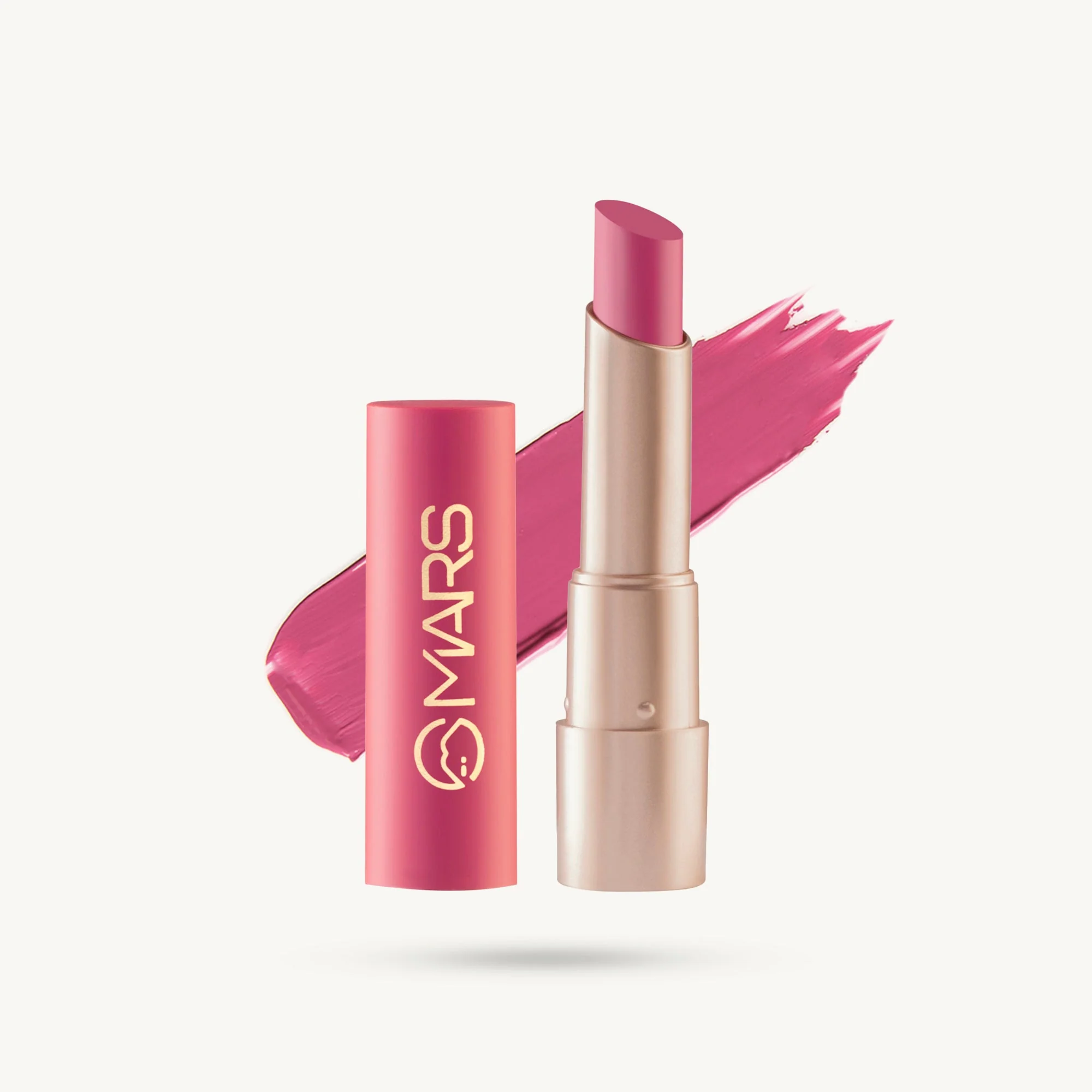 Mars Creamy Matte Lipstick 3.2g - 18 gulabi garba