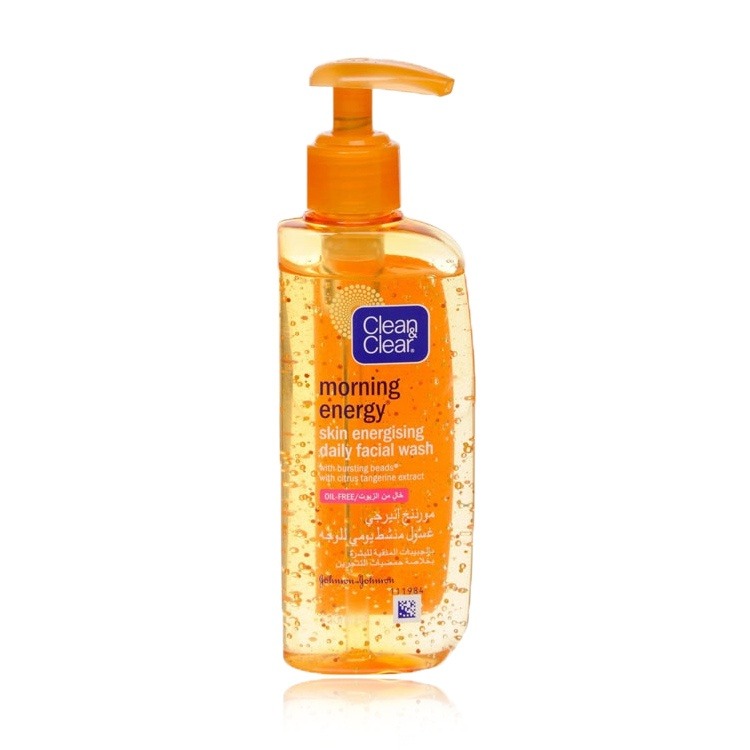 Clean & Clear Morning Energy Skin Daily Facial Wash 150ml