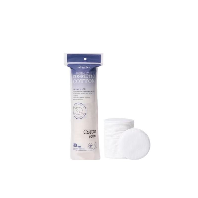 Lmltop Double Faced Cosmetics Cotton Pad 80Pcs(B)