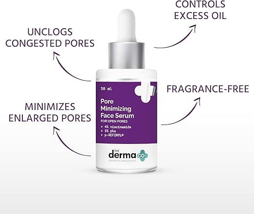 The Derma Co Pore Minimizing Face Serum for open Pores - 30 ml