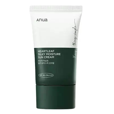 Anua Heartleaf Silky Moisture Sun Cream with SPF 50+ PA++++ 50Ml
