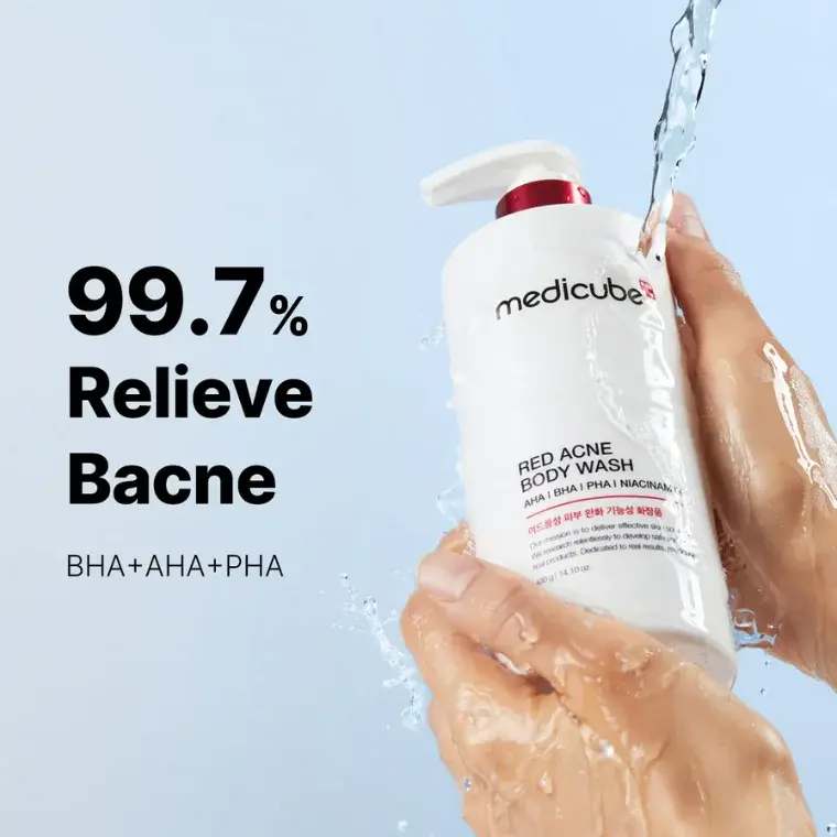 Medicube Red Acne Body Wash (400ml)