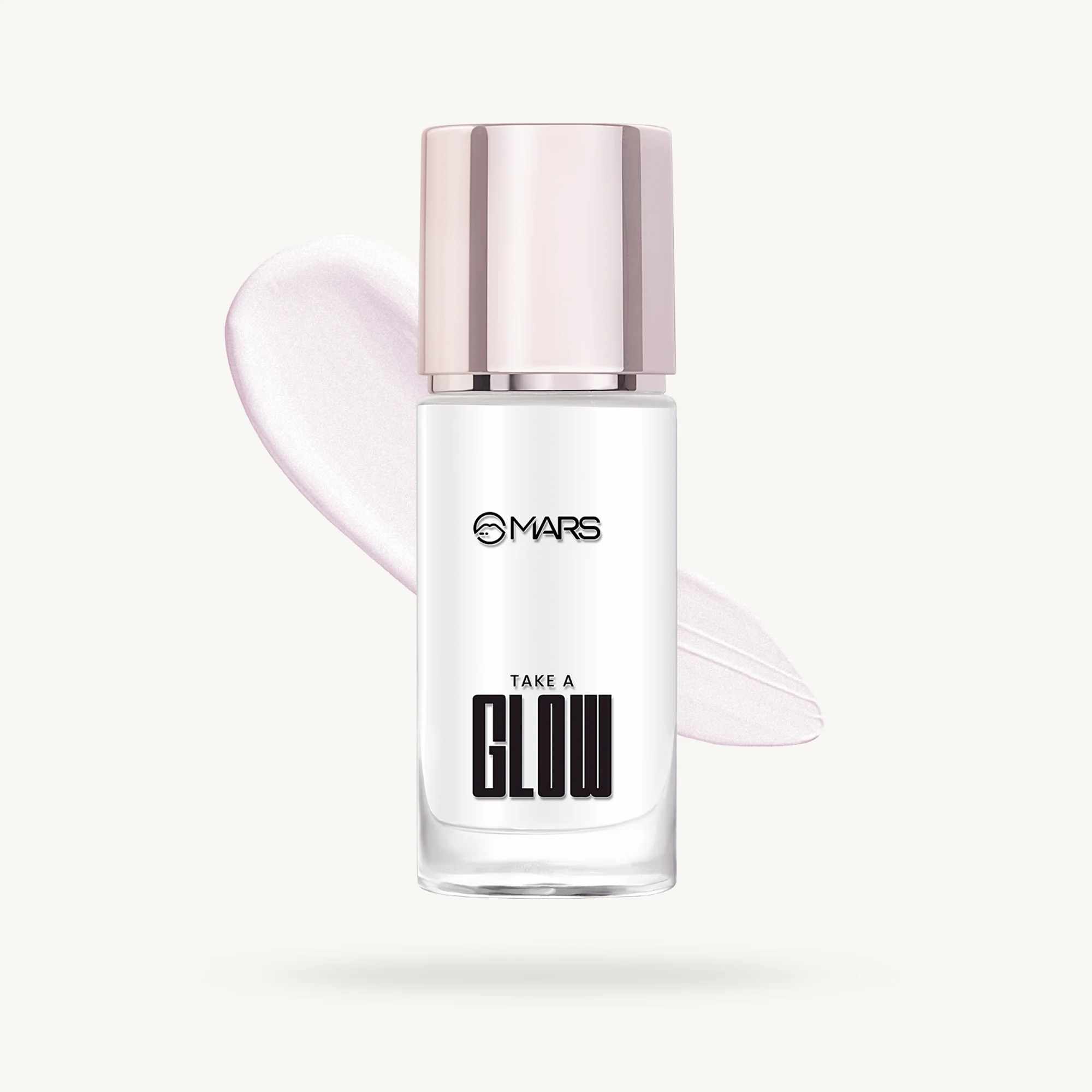 Mars Take A Glow Illuminating Primer + Strobe Cream - 01 Moon glow(pair up)