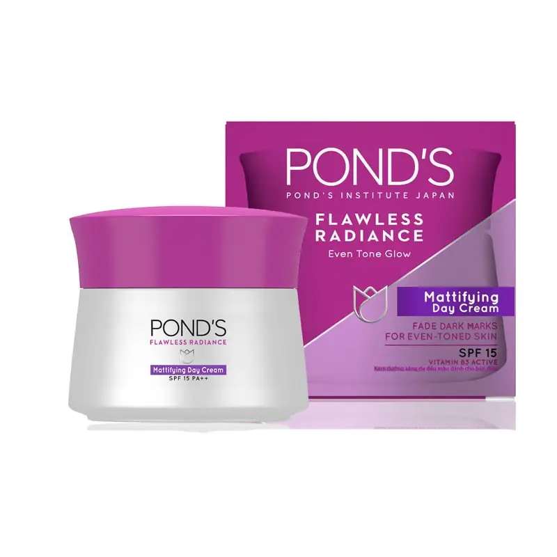 Pond's Flawless Radiance Derma+ SPF 30 PA+++ Moisturizing Day Cream, 50g(Thailand)