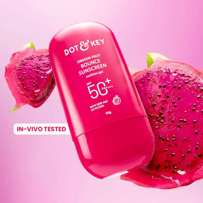 Dot & Key Dragon Fruit Bounce Sunscreen In-Vivo Tested SPF 50+ PA++++ (50 ml)