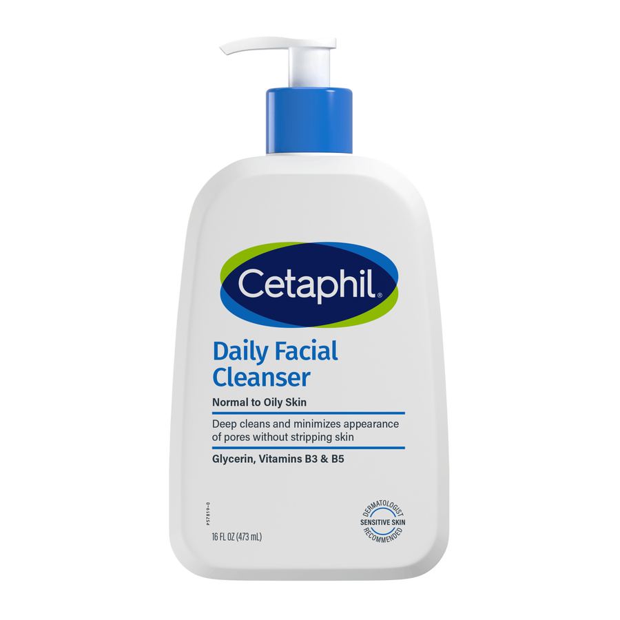 Cetaphil Daily Facial Cleanser Normal to Oily Skin 473 ml