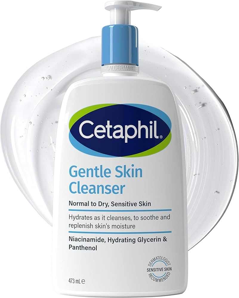 Cetaphil Gentle Skin Cleanser For Normal to Dry , Sensitive Skin 473ml