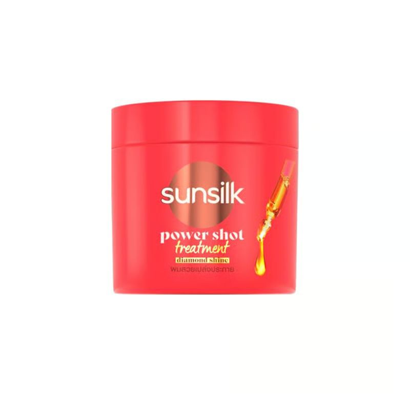 Sunsilk Power Shot Treatment Diamond Shine Hair Mask -250 ml(Red)