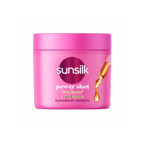 Sunsilk Treatment Power Shot Smooth Revival  - 250 ml (Pink)