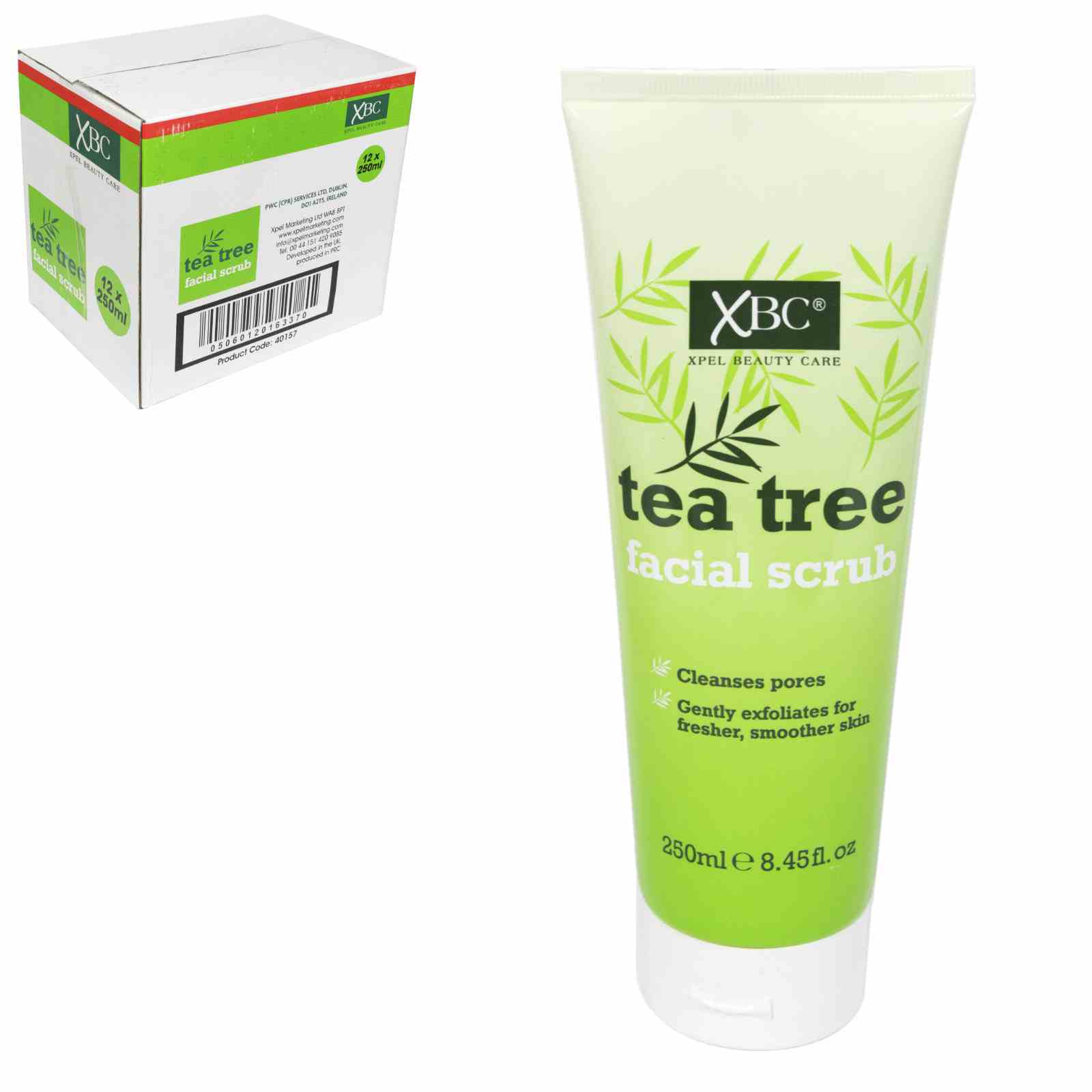 Xpel Tea Tree Daily Use Cleansing Facial Scrub 250ml