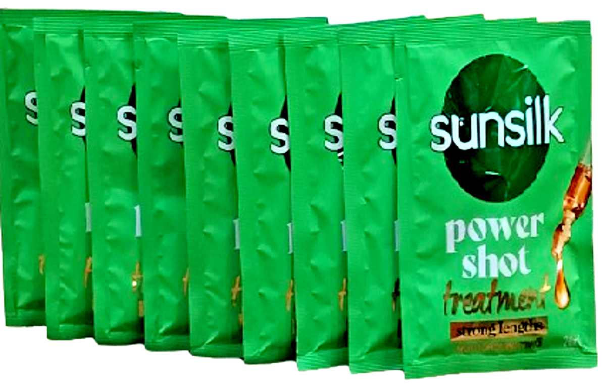 Sunsilk power shot treatment strong lengths 20ml  - Green
