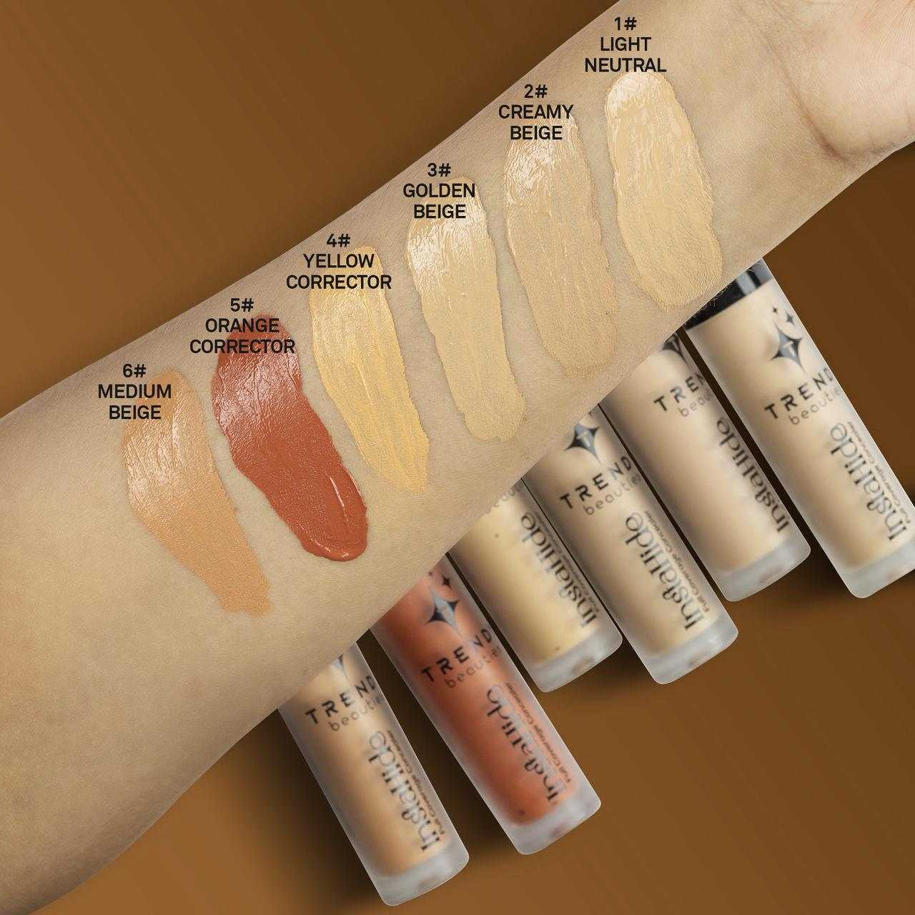 Trendy Beauties Instahide Full Coverage Concealers 8 ml