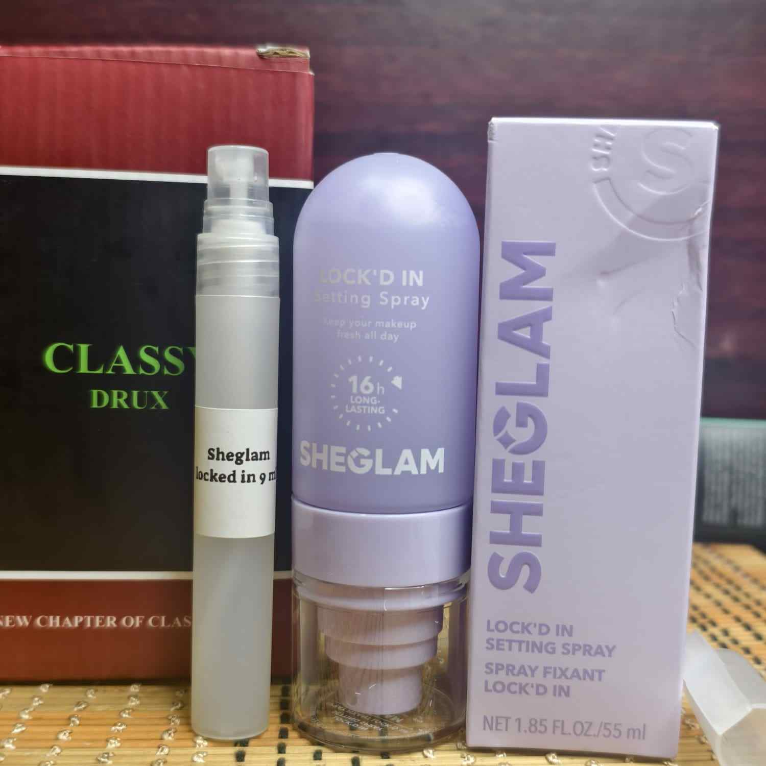 Sheglam Locke'D In Setting Spray -  9 ml (pair up)