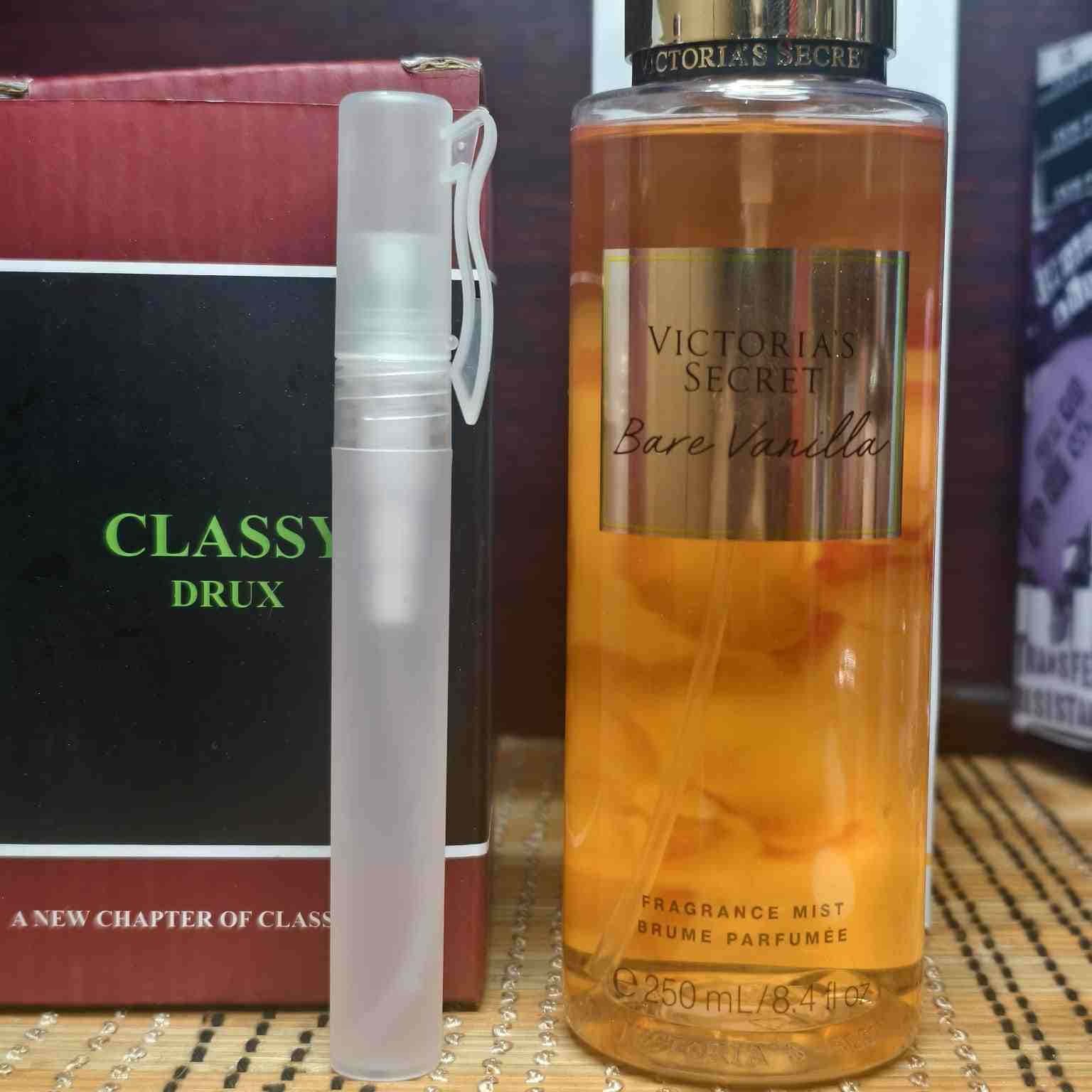 Victoria's Secret  Fragrance Mist-Bare Vanilla (pair up)