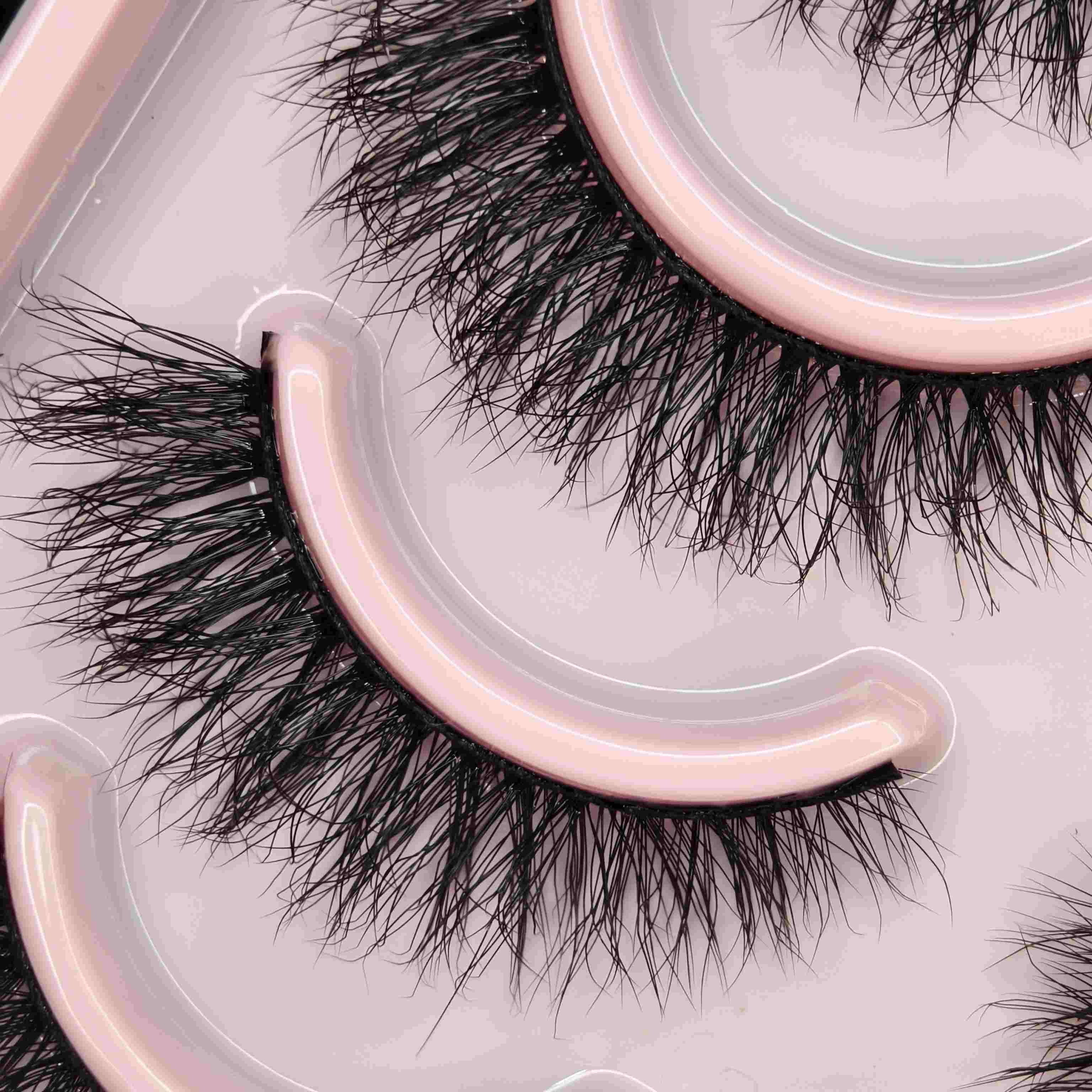 5 pairs Reusable eyelash(C)