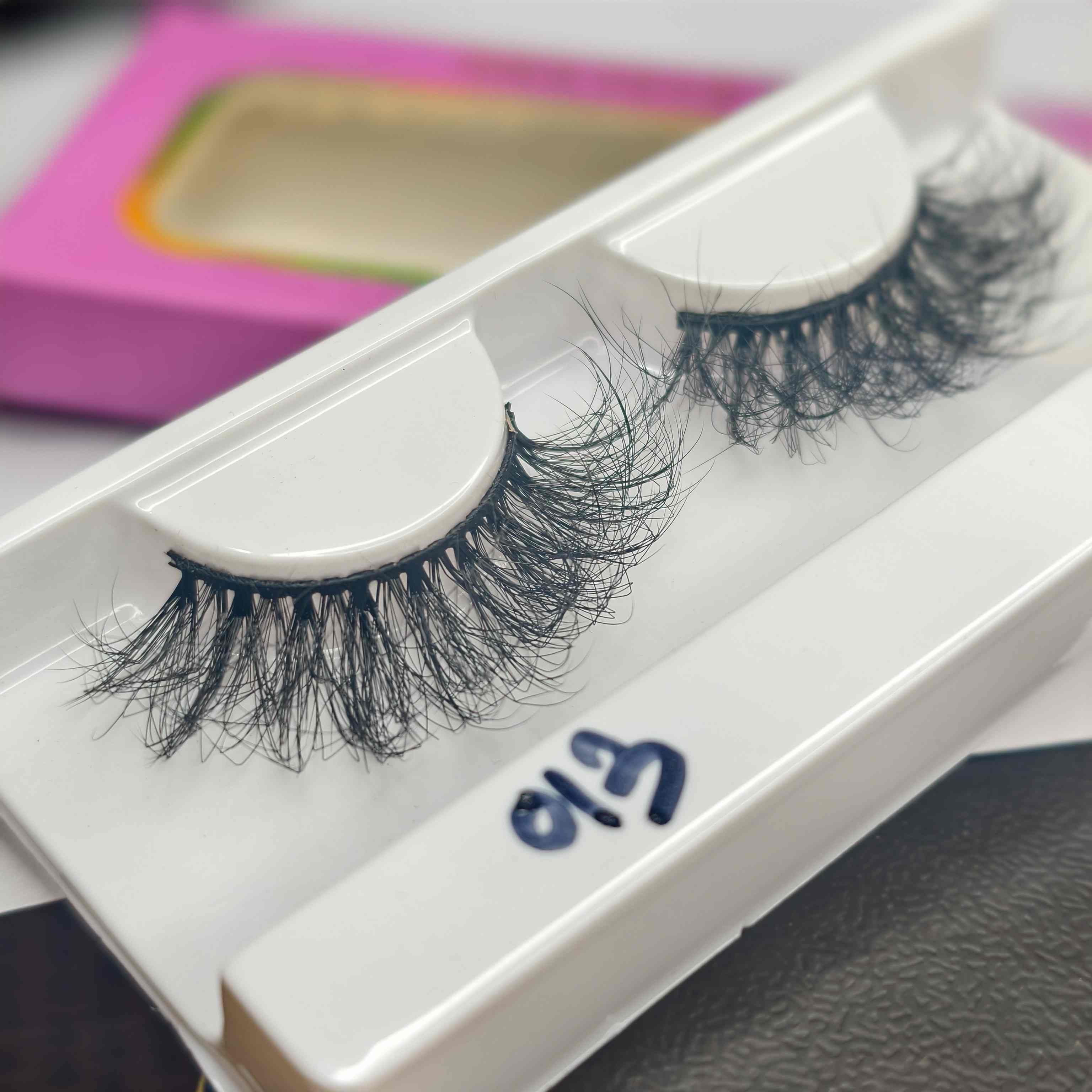 1 pairs Reusable eyelash(013)