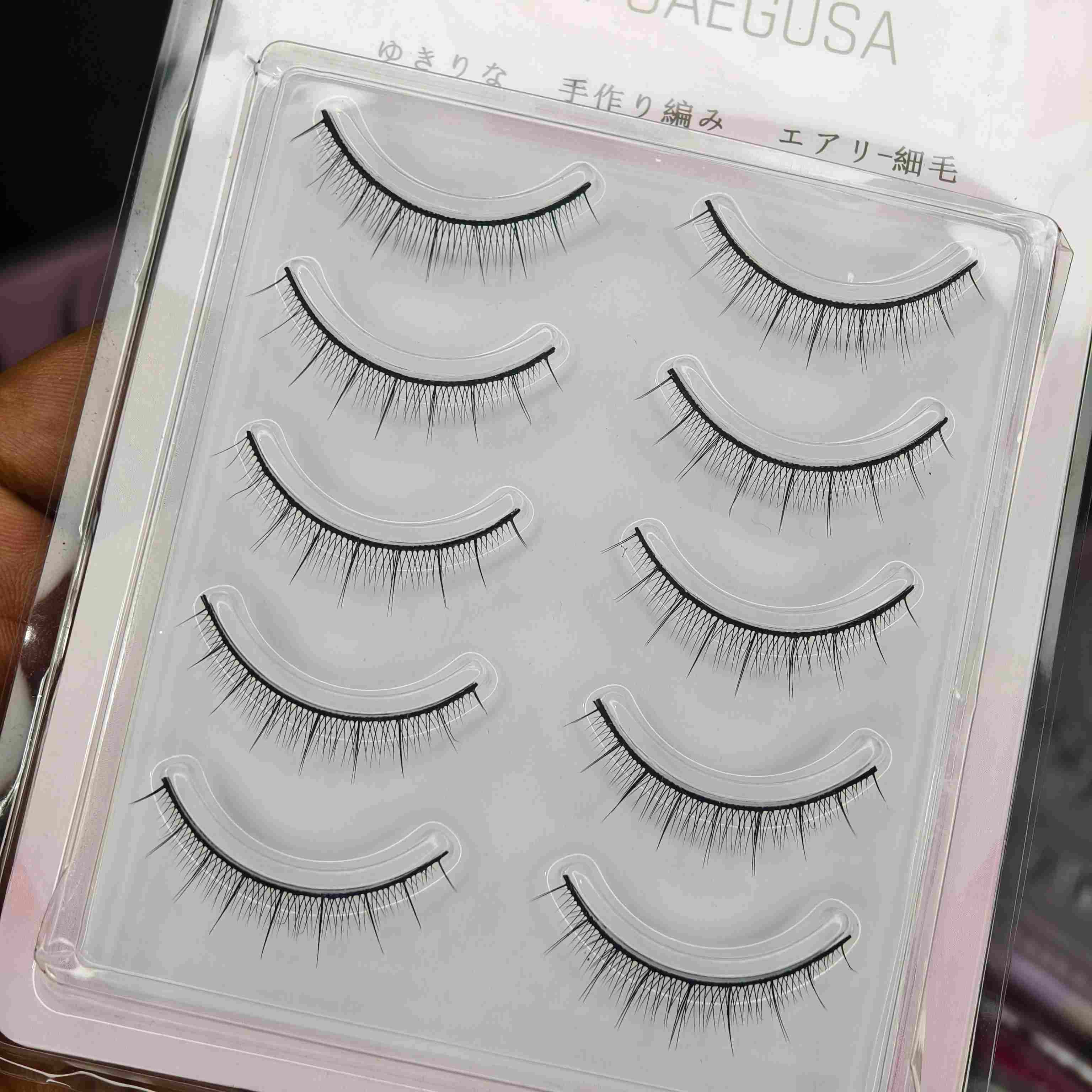 5 pairs Reusable Extreme Natural eyelash(T1)