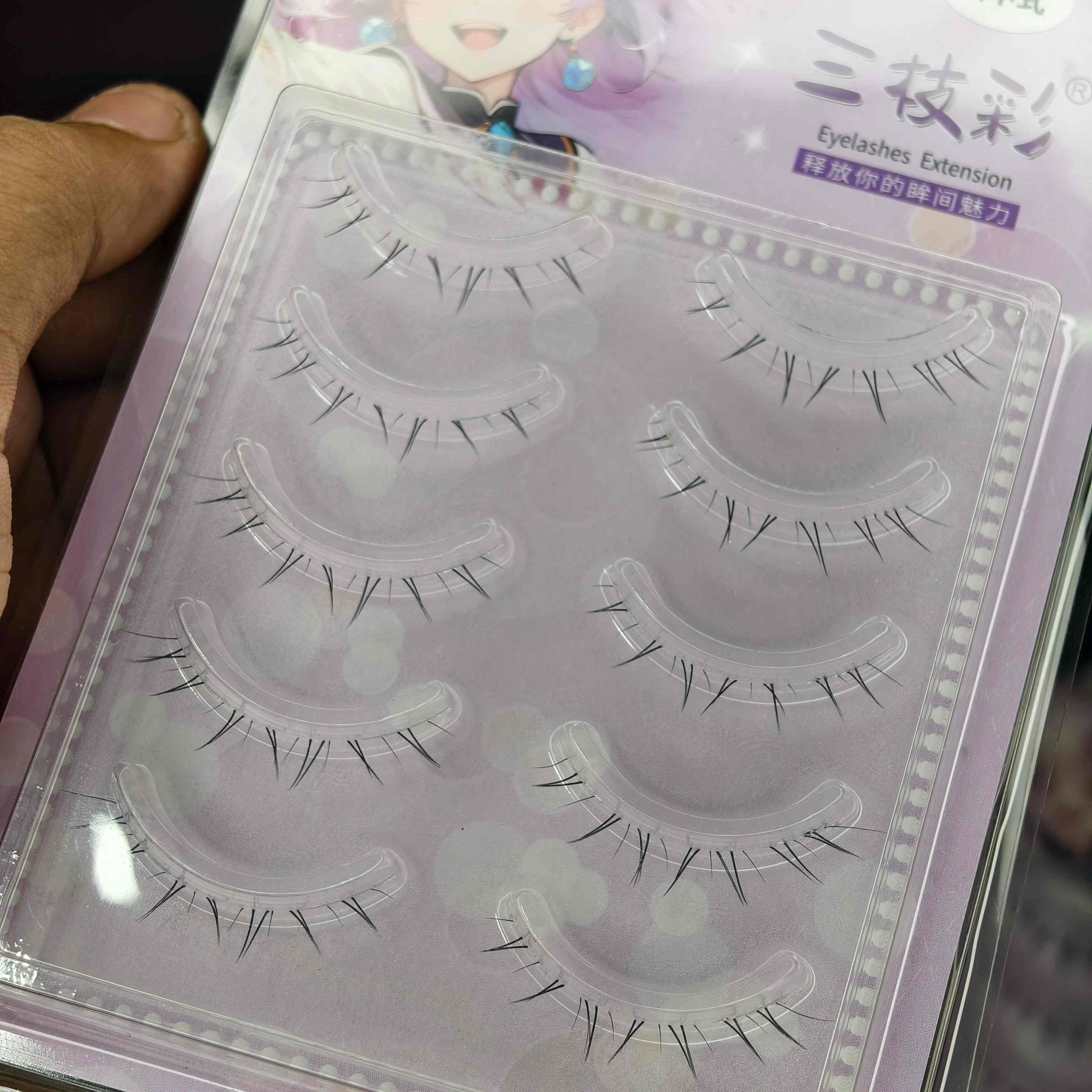 5 pairs Reusable Extreme Natural eyelash(T9)