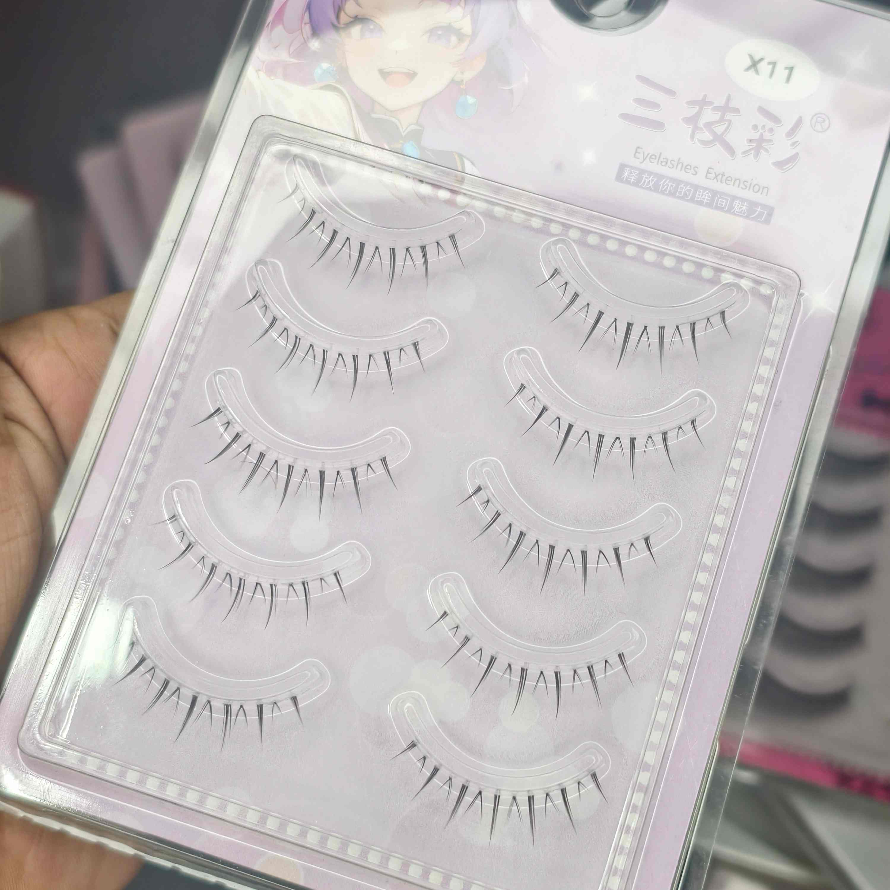 5 pairs Reusable Extreme Natural eyelash(T10)