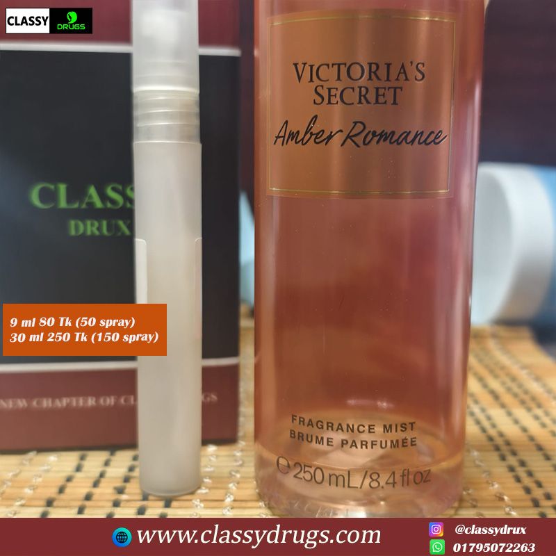 Victoria's Secret  Fragrance Mist-Amber Romance (pair up)