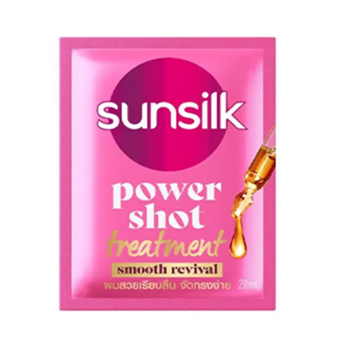 Sunsilk Treatment Power Shot Smooth Revival  -  (Pink-20ml)