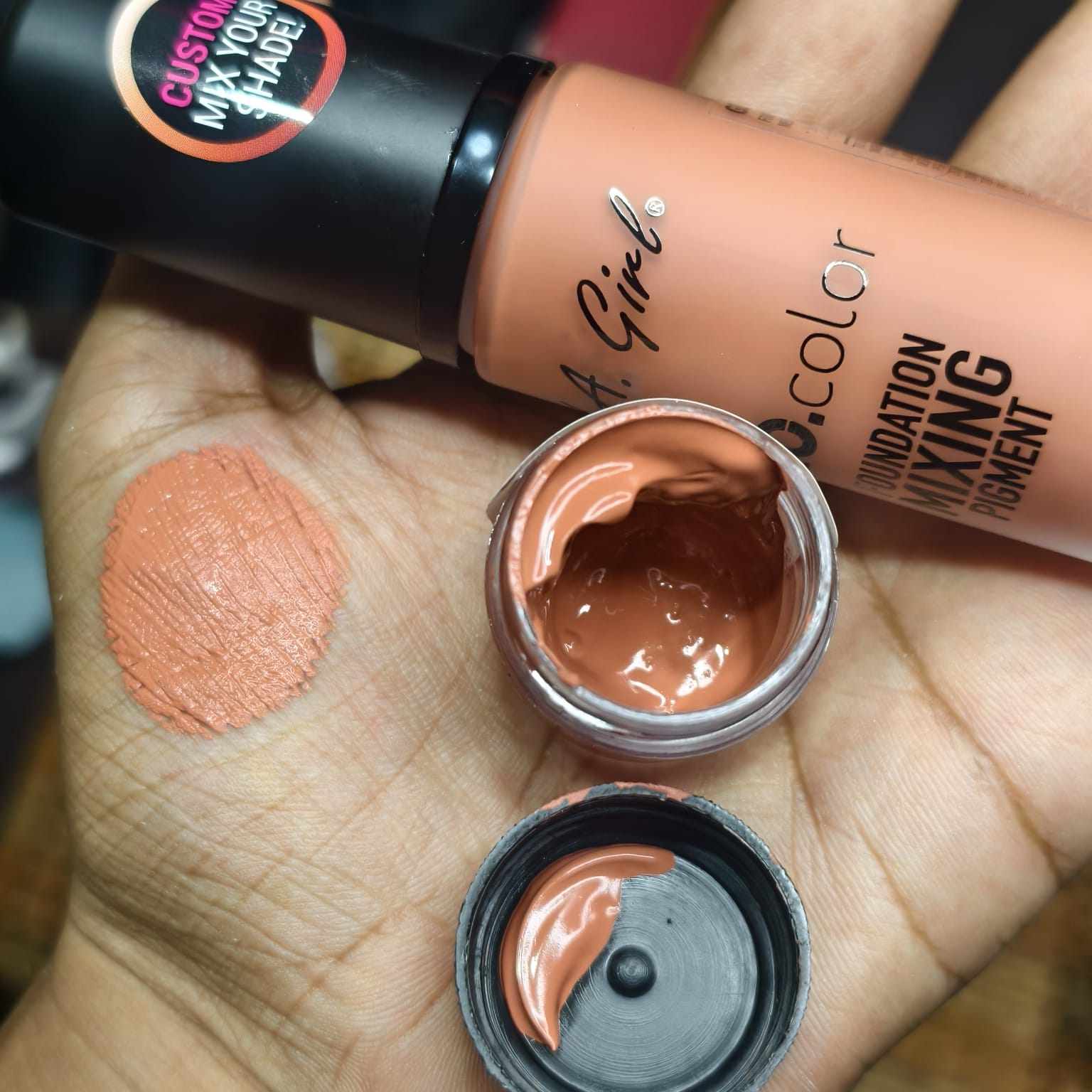 L.A Girl Pro Color Foundation Mixing Pigment - Orange -(pair up)