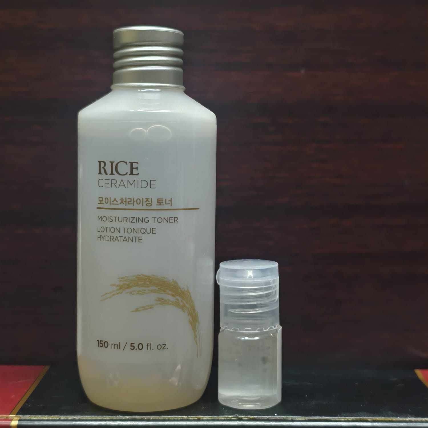 The Face Shop Rice & Ceramide Moisturizing Toner -pair up