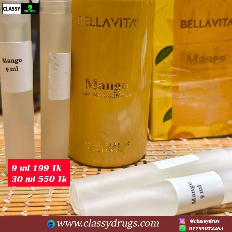 BELLAVITA Mango Gourmet Unisex Perfume (pair up)