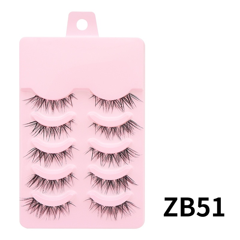 5 pairs Reusable Extreme Natural eyelash(Zb51)