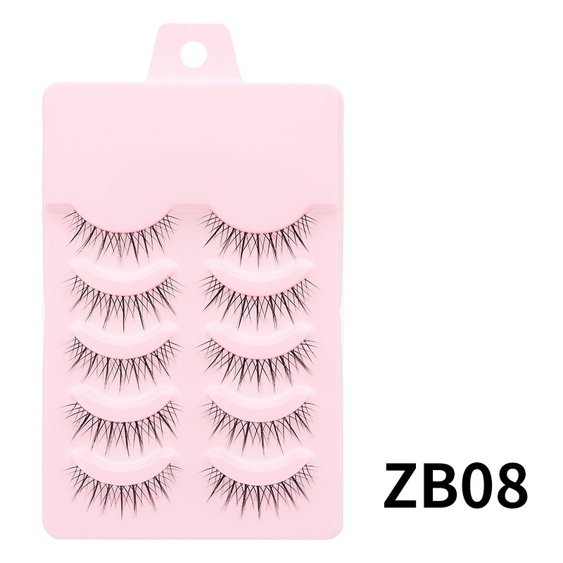 5 pairs Reusable Extreme Natural eyelash(Zb08)