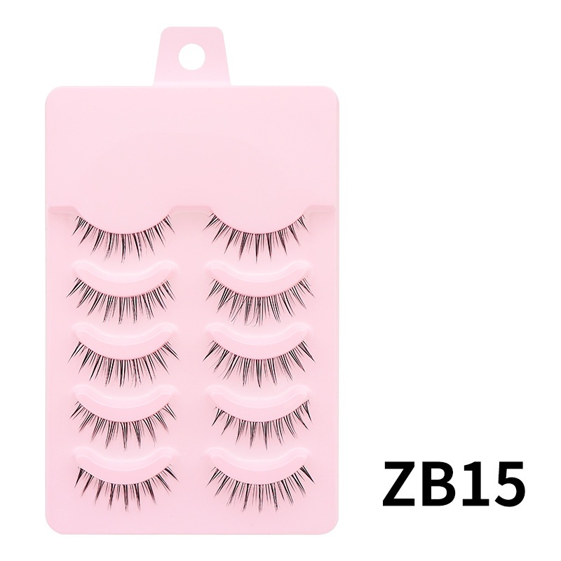 5 pairs Reusable Extreme Natural eyelash(Zb15)