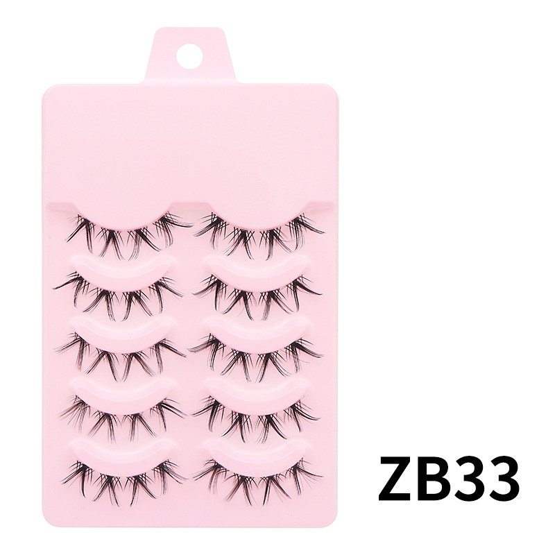 5 pairs Reusable Extreme Natural eyelash(Zb33)