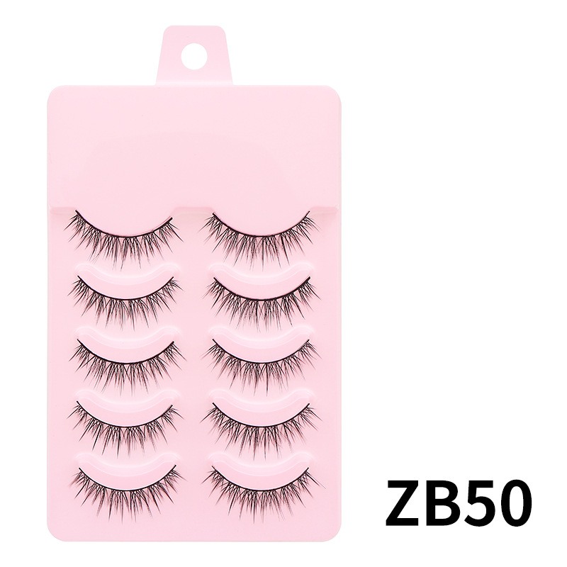 5 pairs Reusable Extreme Natural eyelash(zb50)