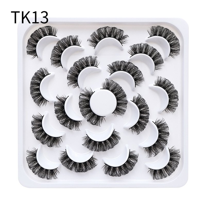 10 pairs Reusable Volume eyelash(T13)