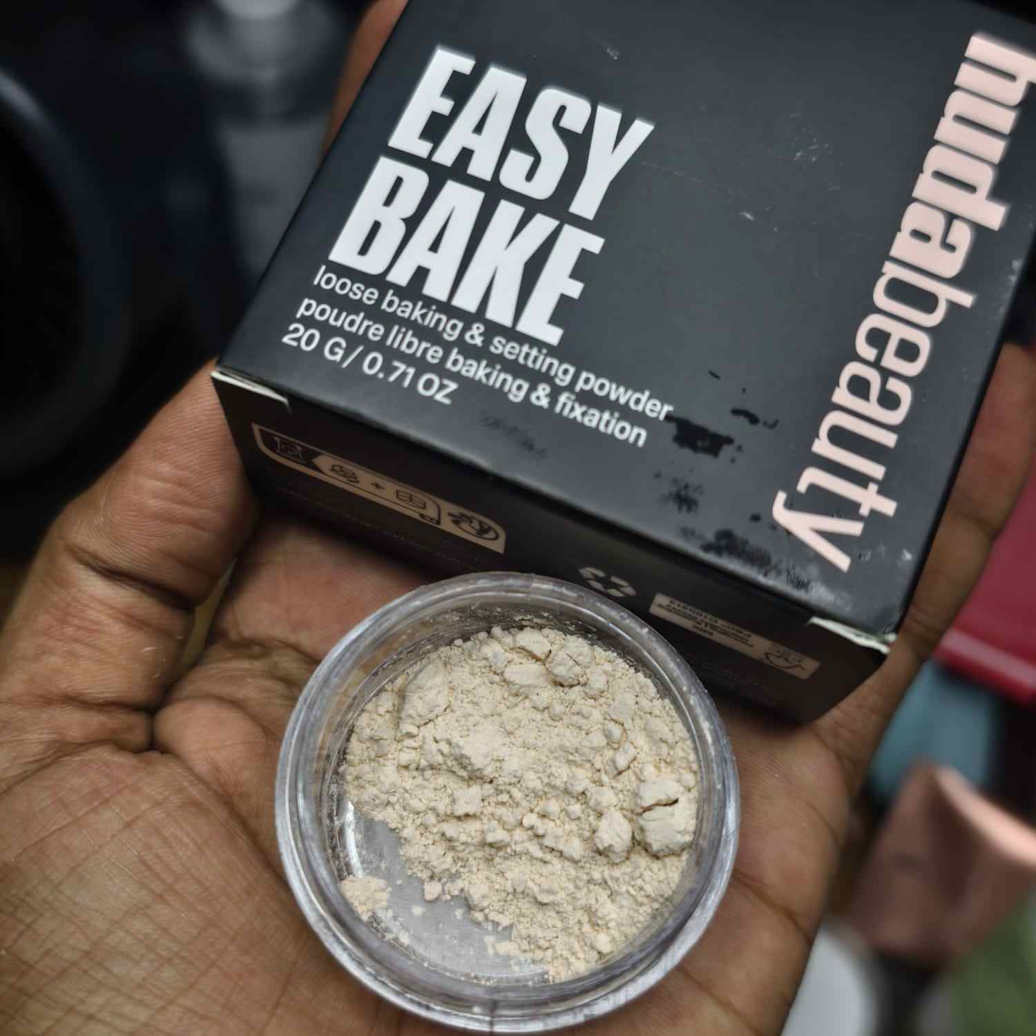 Huda Beauty Easy Bake Loose Baking & Setting Powder (pair up) -Pound cake