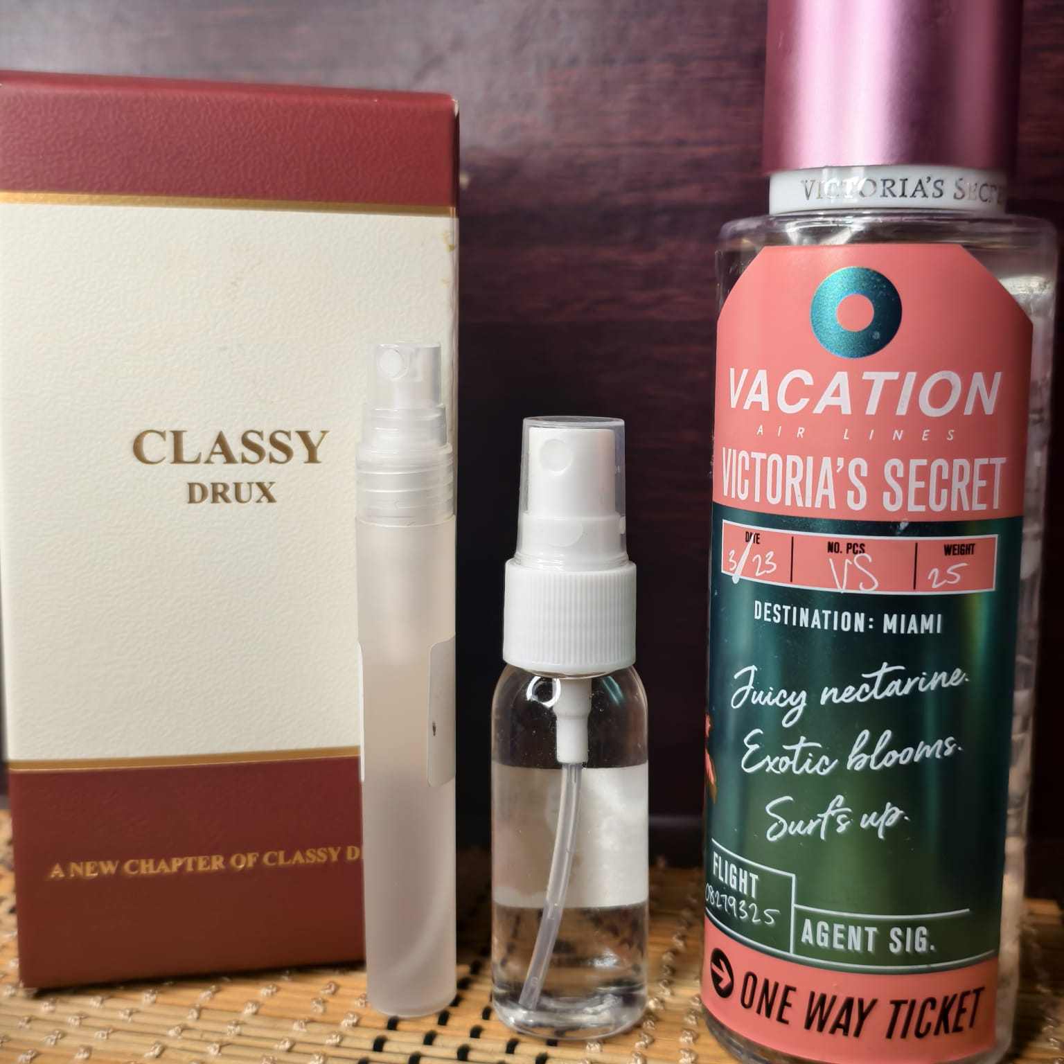 Victoria's Secret Miami (Juicy Nectarine & Exotic Blooms)-(pair up)