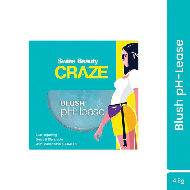 Swiss Beauty Craze Blush pH-lease 4.5gm