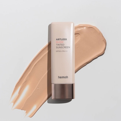 Heimish Artless Glow Tinted Sunscreen Shine Beige Spf50 Plus Pa Plus Plus Plus 40ml