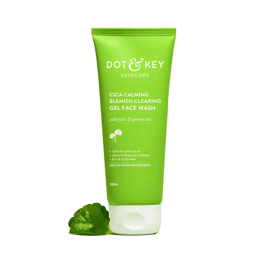 Dot & Key Cica Calming Blemish Clearing Gel Face Wash 100ml