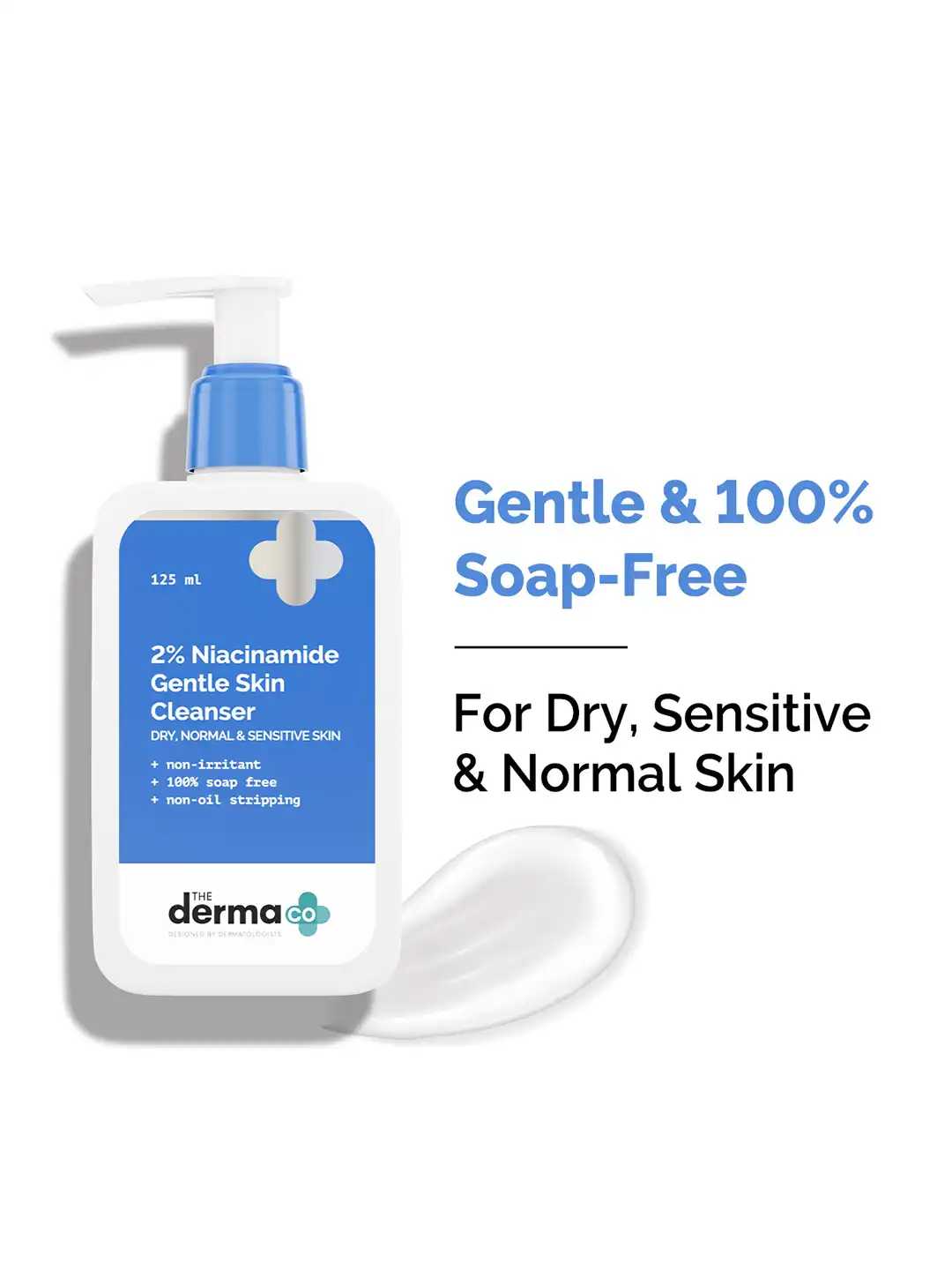 The Derma Co 2% Niacinamide Gentle Skin Cleanser 125ml