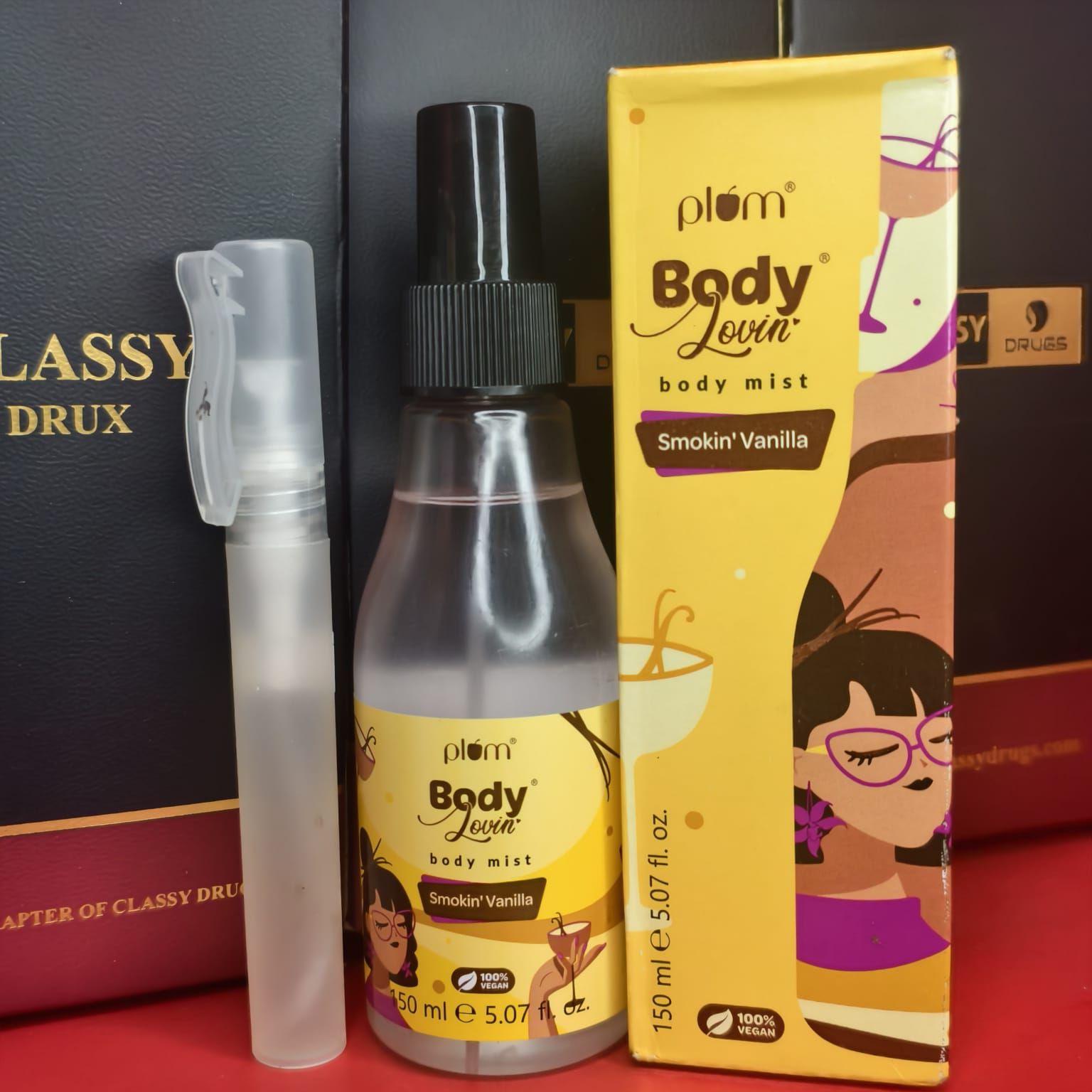 Plum Smokin' Vanilla Body Mist by Plum BodyLovin' (pair up)