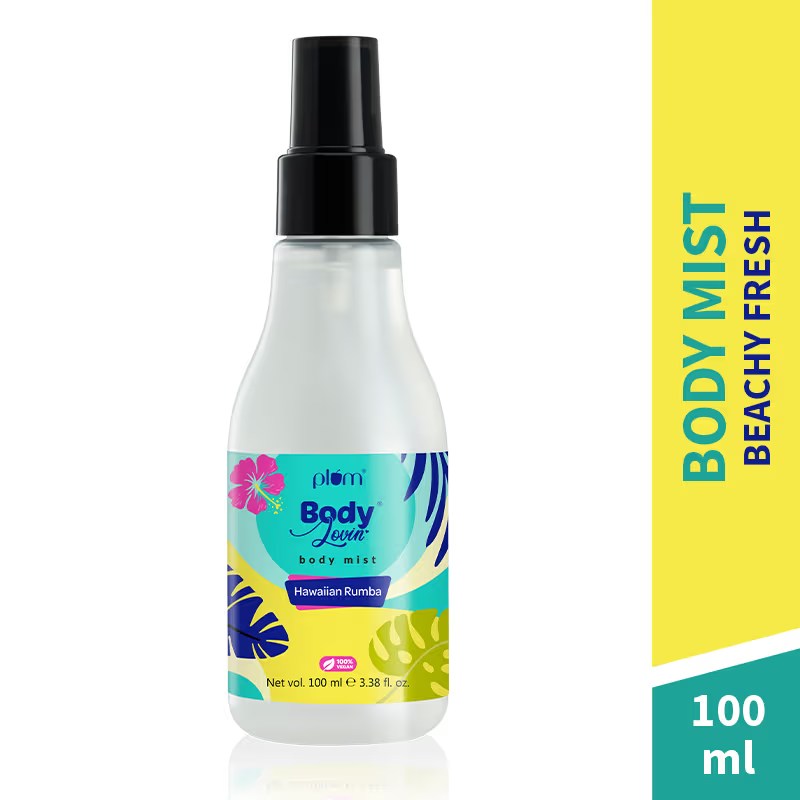 Plum BodyLovin’ Hawaiian Rumba Body Mist – Long-Lasting Tropical Fragrance, 150ml