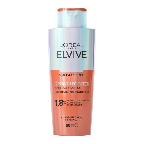 LOréal Paris Elvive 1.8% Growth Booster Anti-Fall Shampoo 200ml