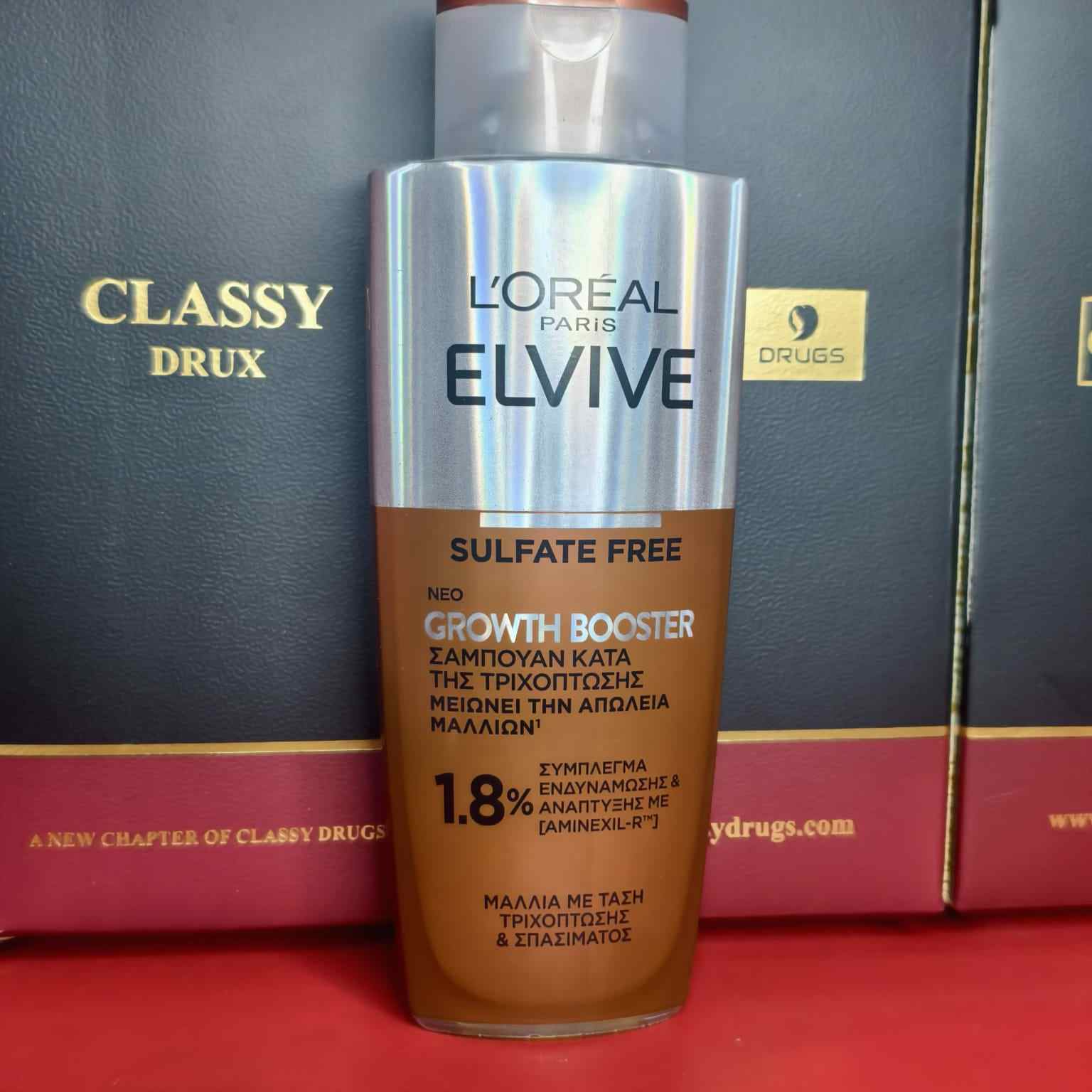LOréal Paris Elvive 1.8% Growth Booster Anti-Fall Shampoo (pair up)